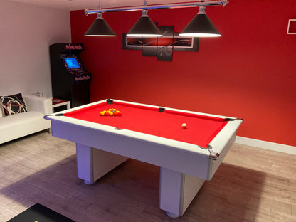 Classic Slimline Pooltafel Leisteen 6ft