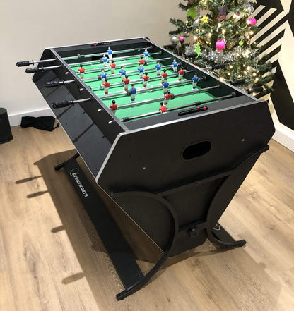 Strength- Compacte & Roterende Multispel Tafel 4ft -TriSport - Pooltafel- tafelvoetbal - airhockey