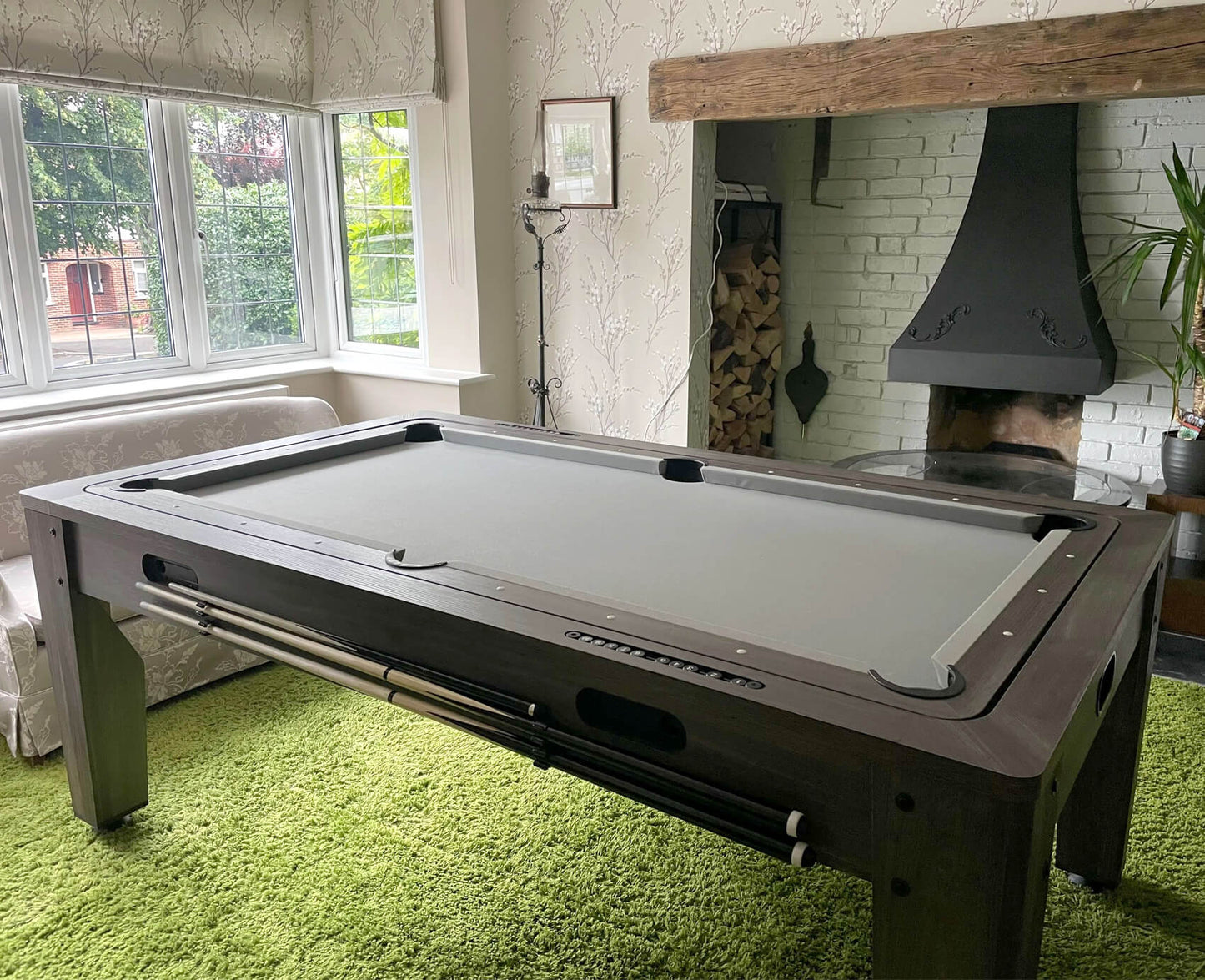 Pureline Multi Game tafel - pooltafel - airhockey - tafeltennis - eettafel 6ft