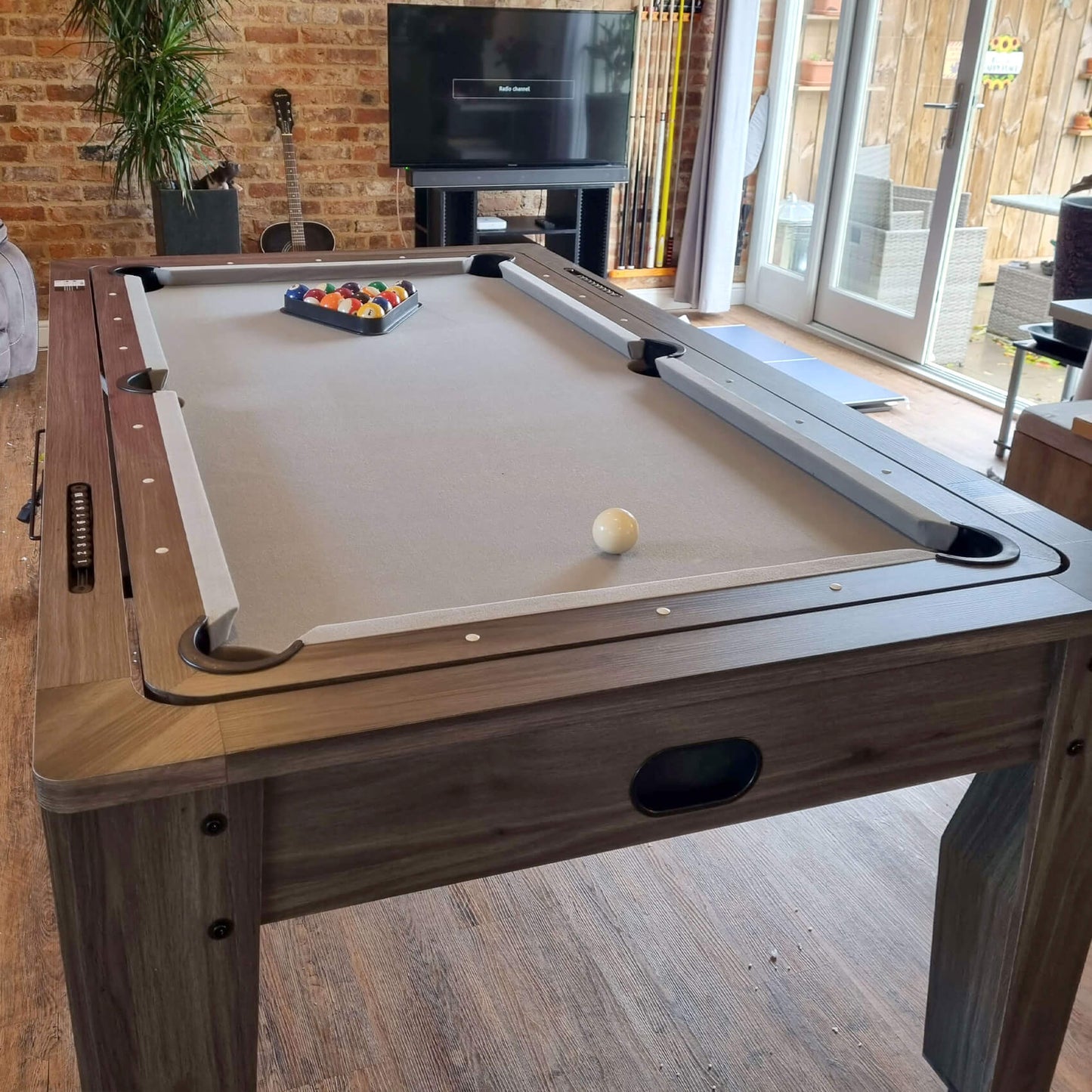 Pureline Multi Game tafel - pooltafel - airhockey - tafeltennis - eettafel 6ft