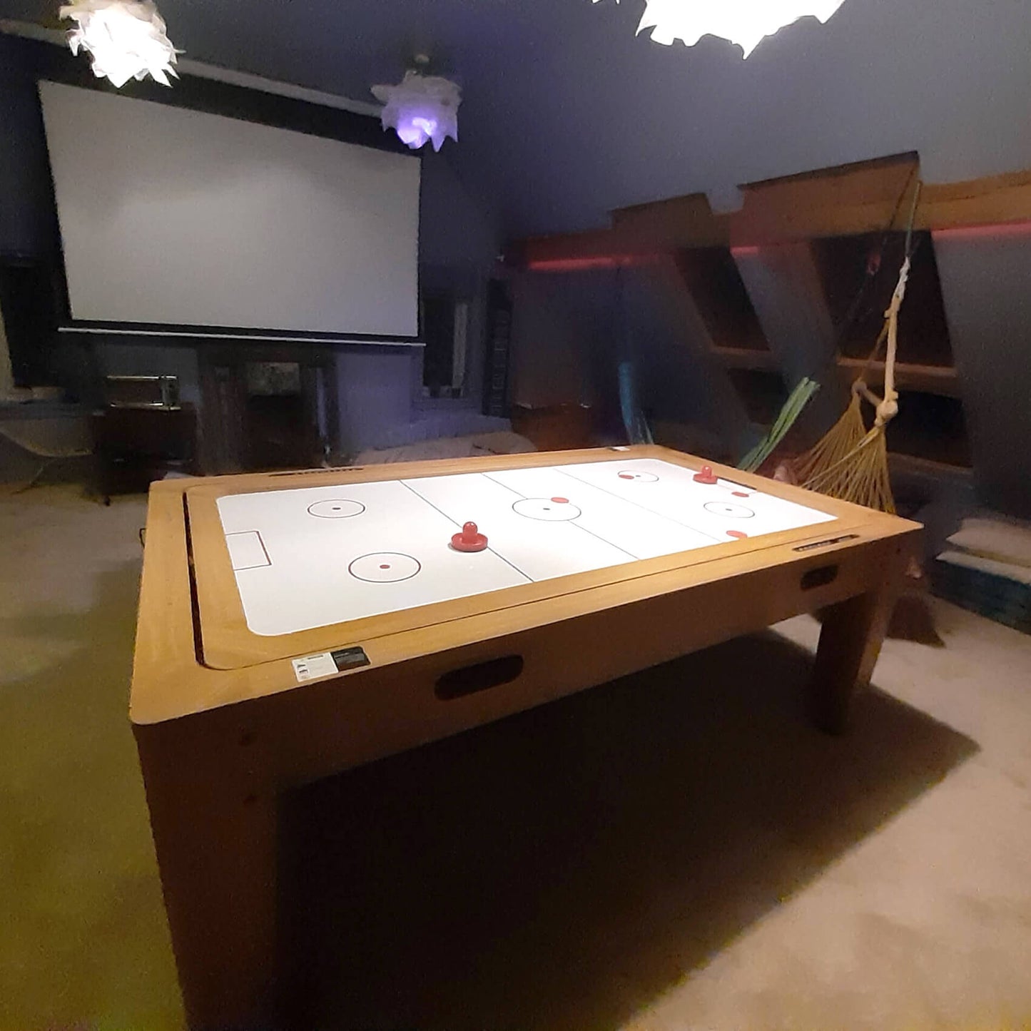 Pureline Multi Game tafel - pooltafel - airhockey - tafeltennis - eettafel 6ft