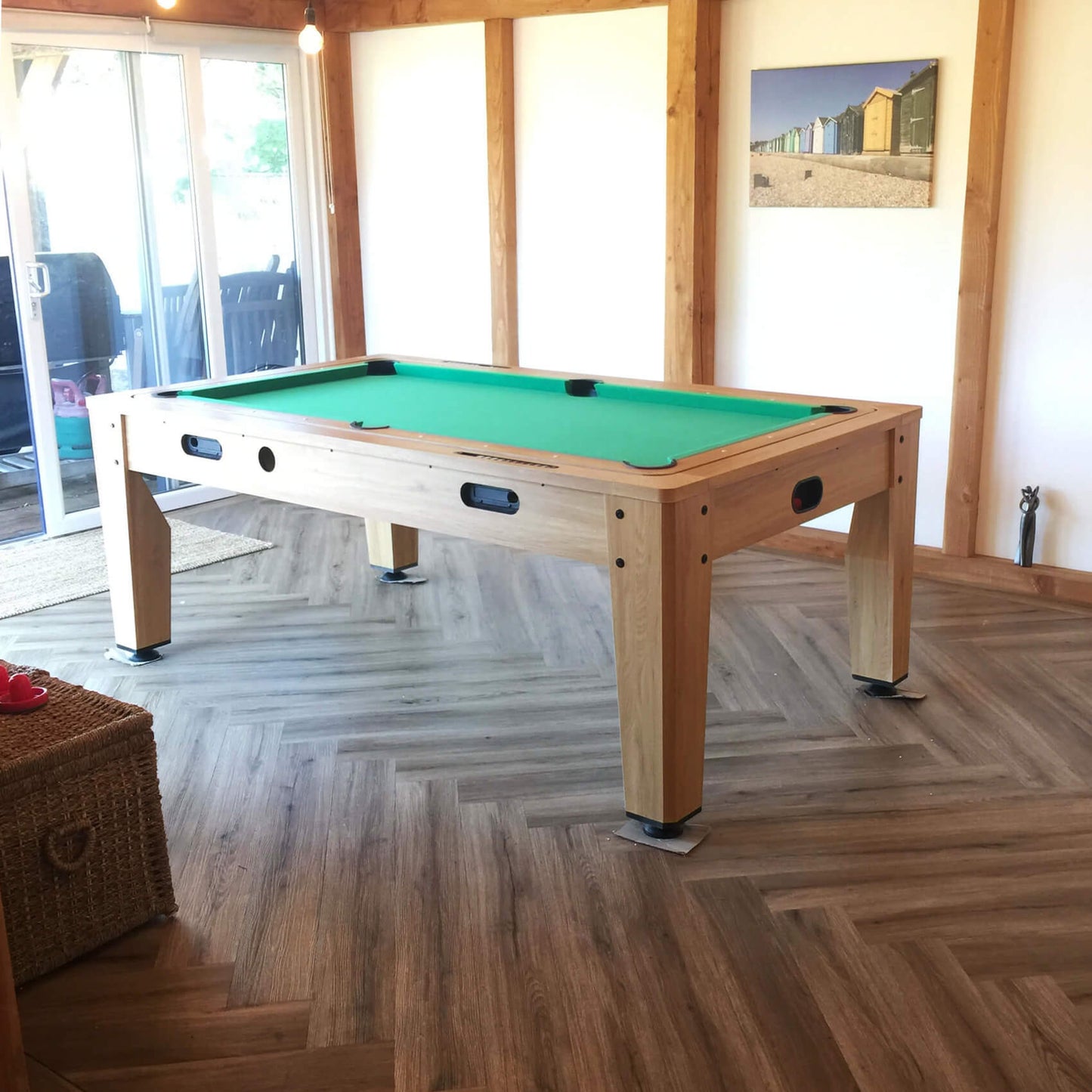 Pureline Multi Game tafel - pooltafel - airhockey - tafeltennis - eettafel 6ft