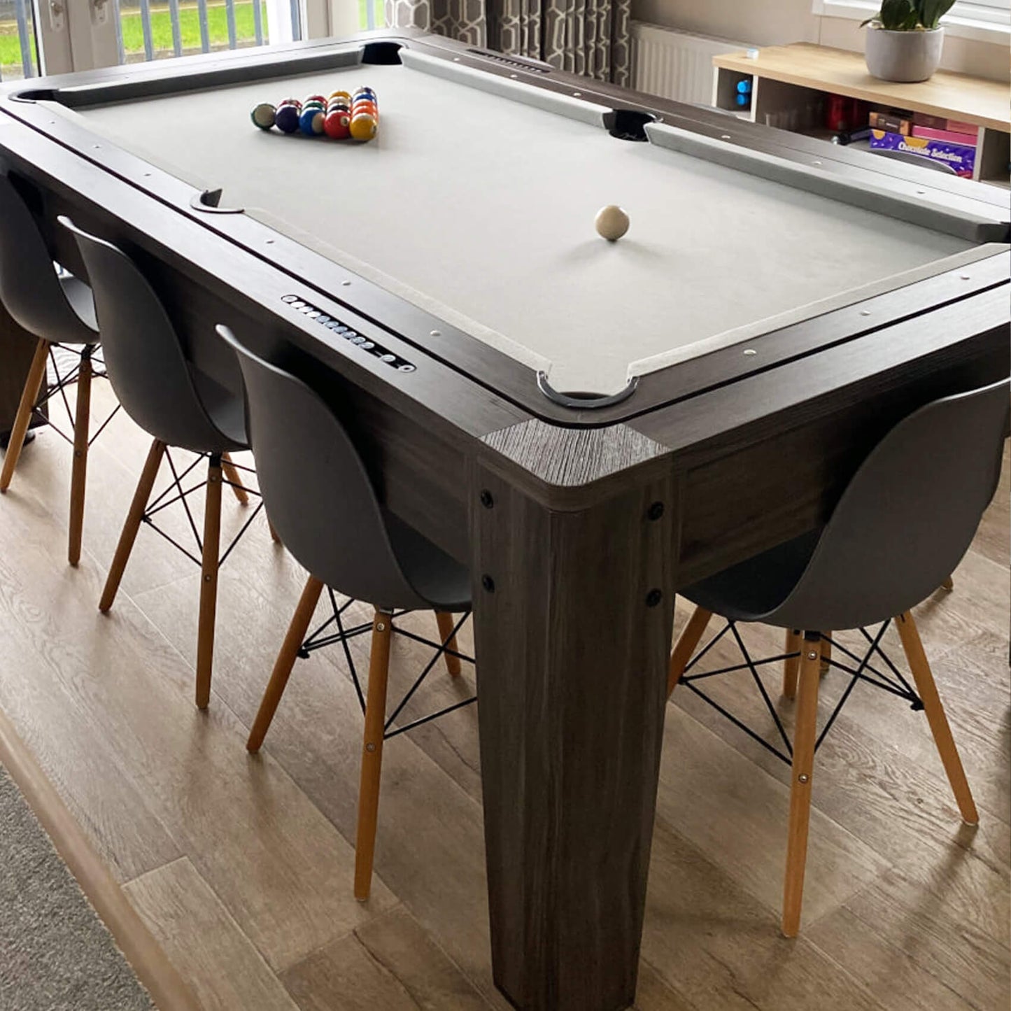 Pureline Multi Game tafel - pooltafel - airhockey - tafeltennis - eettafel 6ft