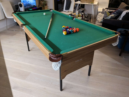 Pureline 6ft Opvouwbare Snooker & pool tafel