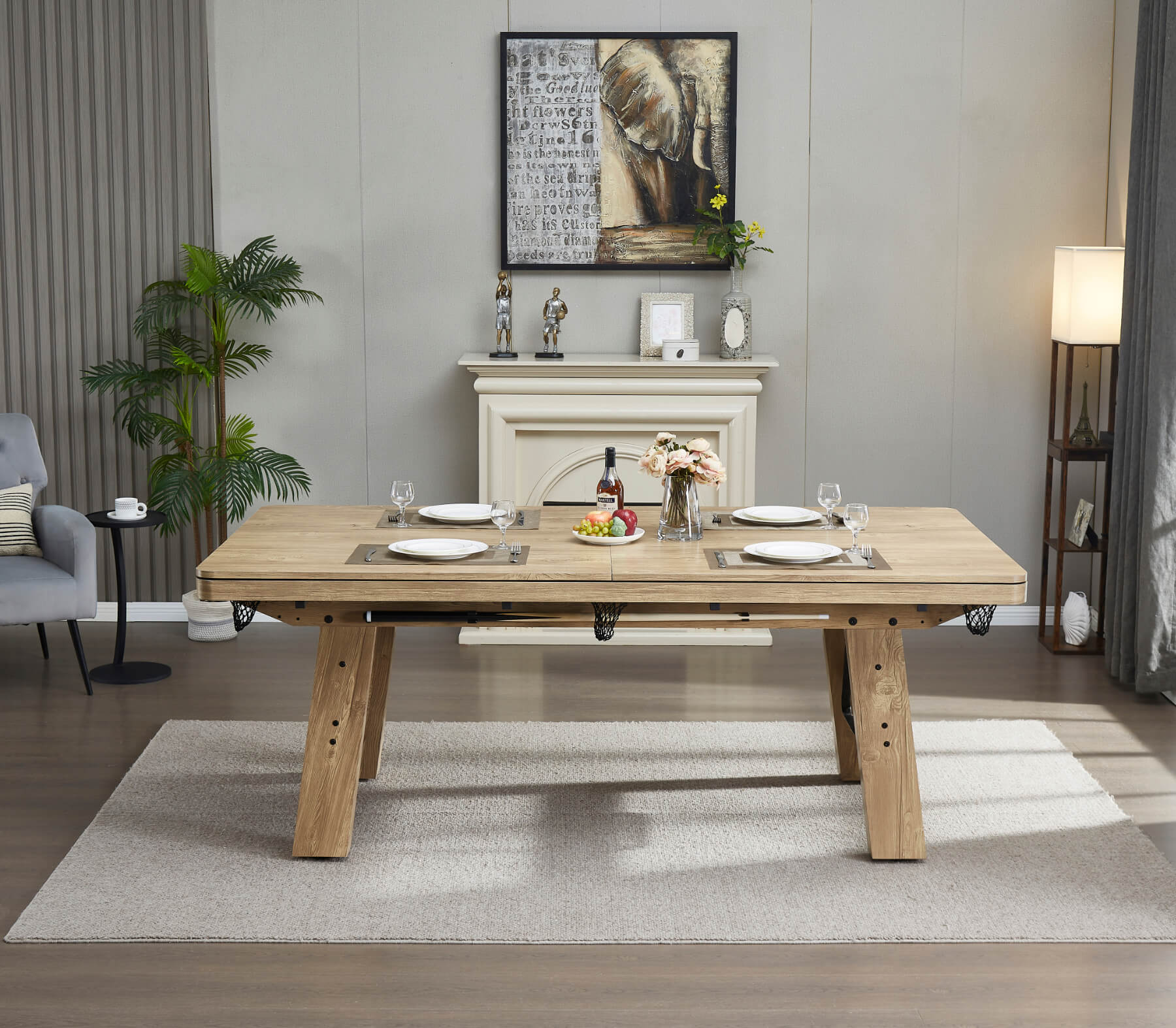 Pureline Rustic pool table