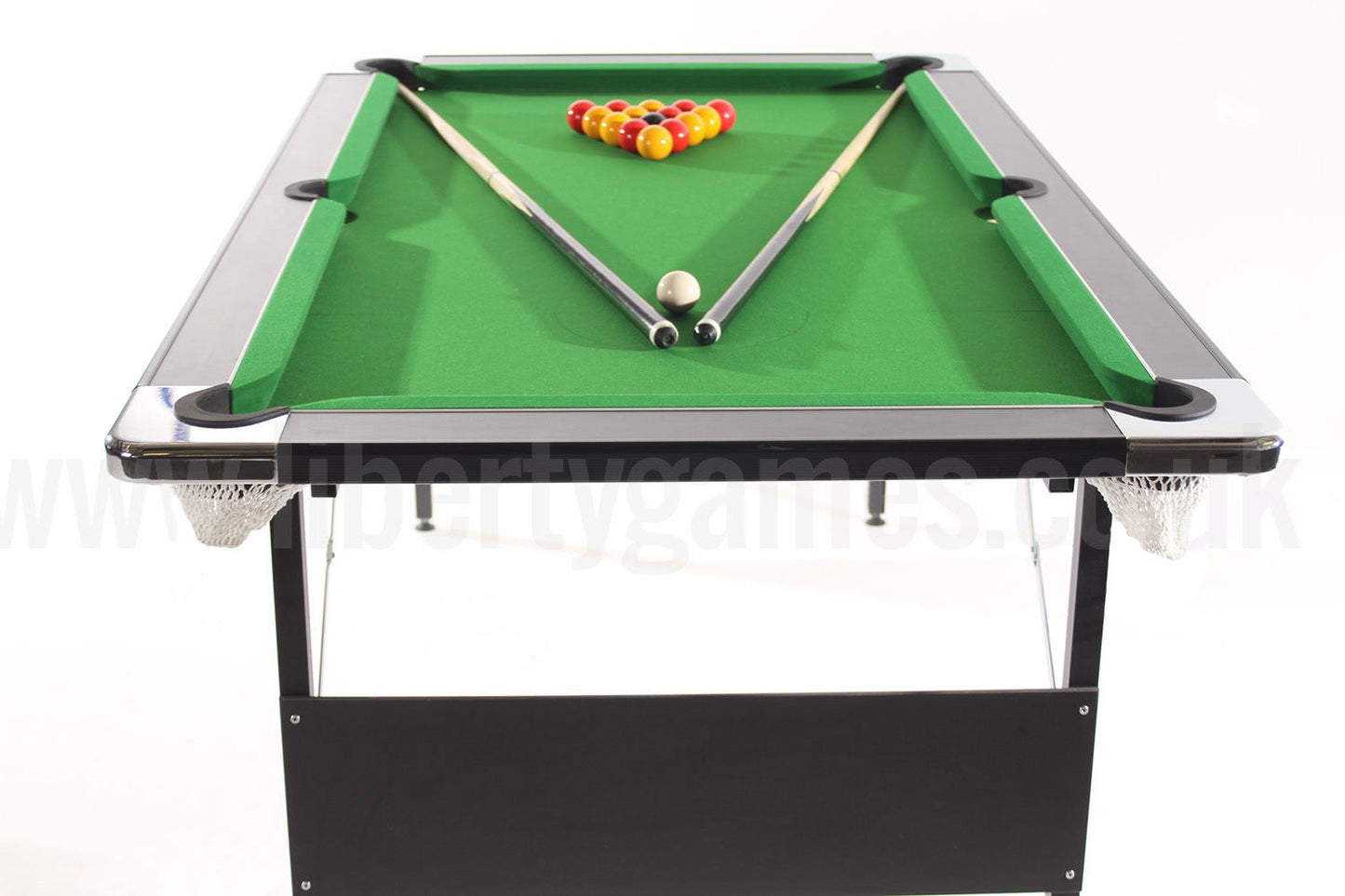 Deluxe Opvouwbare Pooltafel 6ft