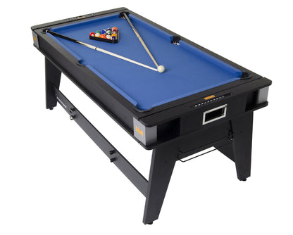 Strikeworth 6ft Multi Games Tafel - 3-in-1 - Pooltafel, Airhockey tafel & Tafeltennistafel - speel biljart, pingpong en Airhockey in 1