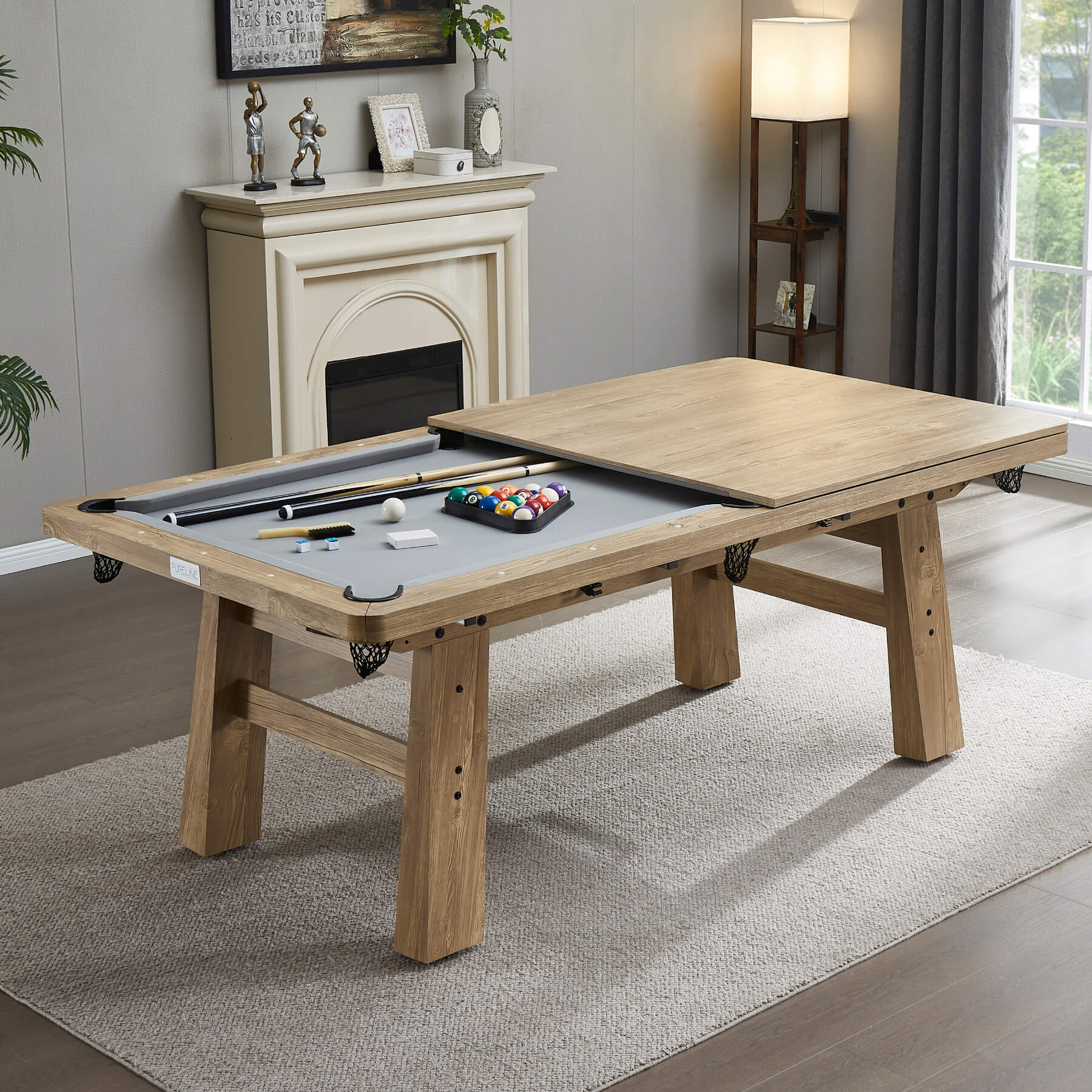 Pureline Rustic pool table