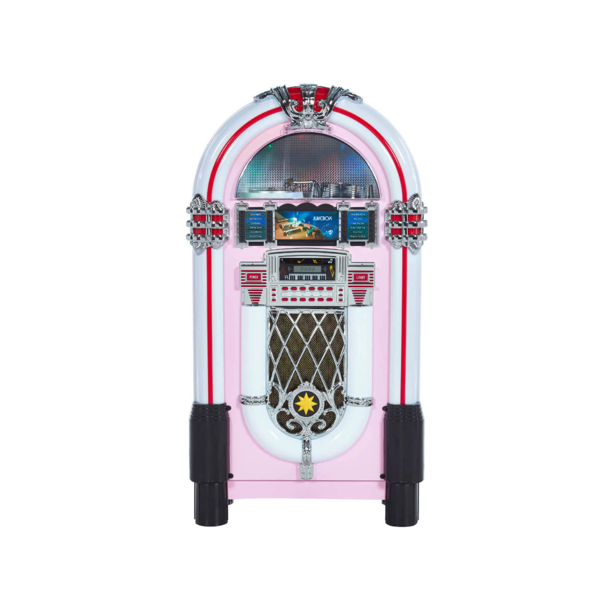 Pureline 105cm Retro Jukebox - CD speler - Bluetooth - FM radio