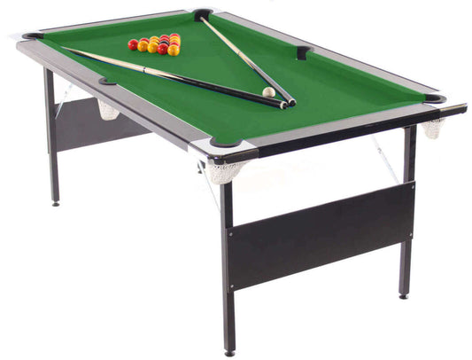 Deluxe Opvouwbare Pooltafel 6ft